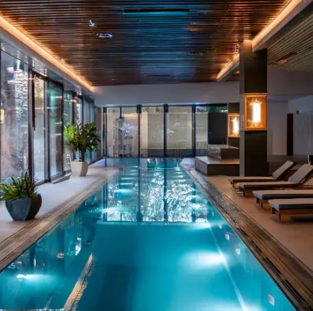 Exploring the Indoor Pool