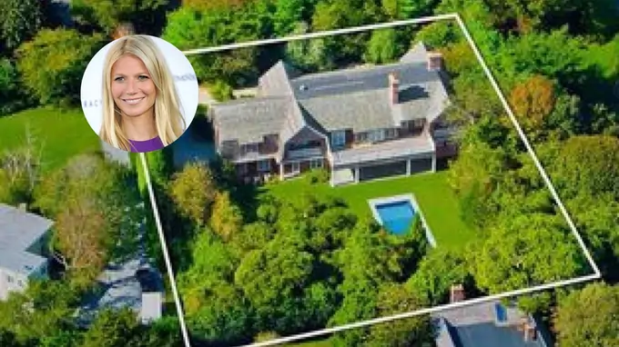 Gwyneth Paltrow house in Hamptons