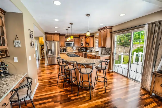 Kitchen and Dining Area
