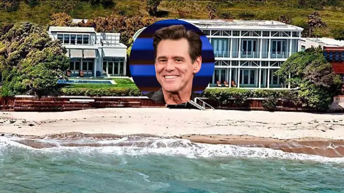Jim Carrey house at Malibu Beach