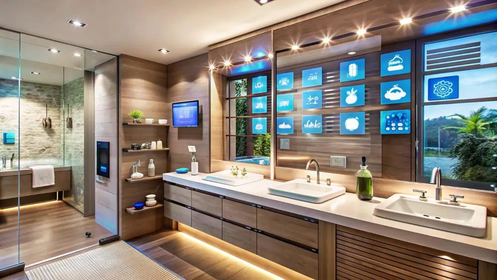 Why glass shelves are perfect for small bathrooms