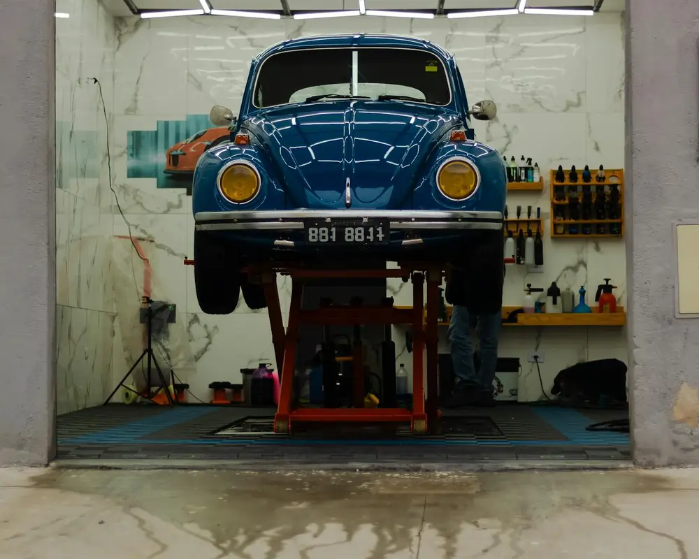 single car garage size