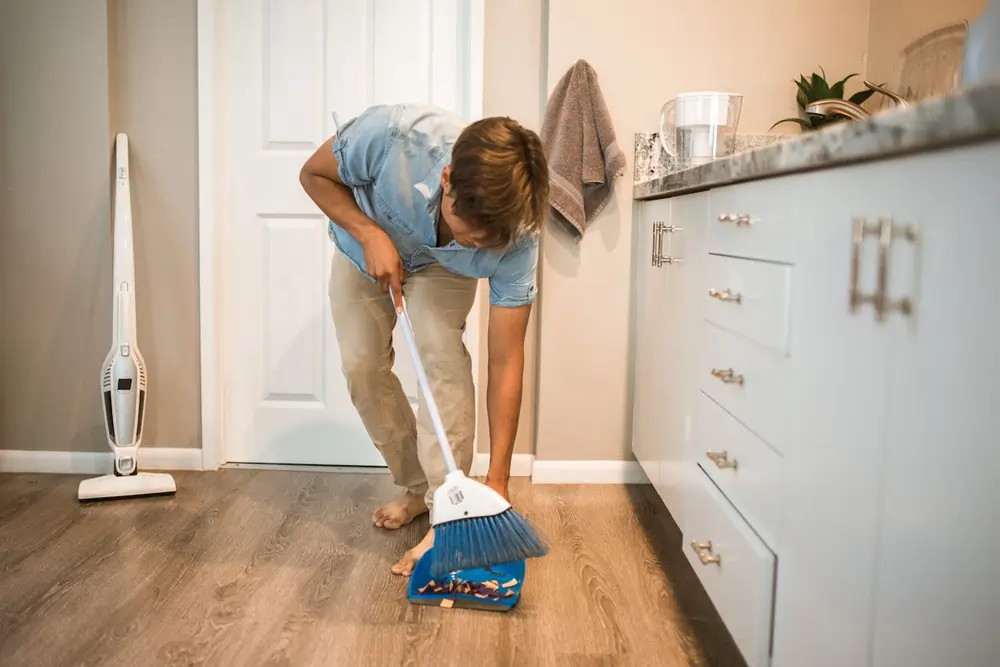 Kitchen flooring maintenance