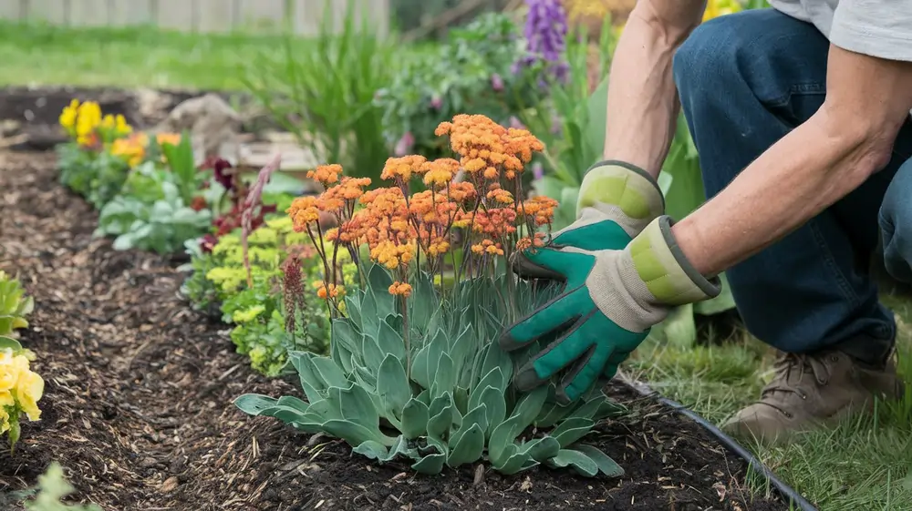 maintaining a beautiful garden