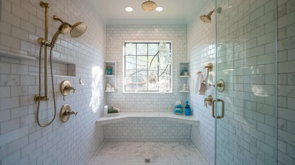Tub to shower conversion
