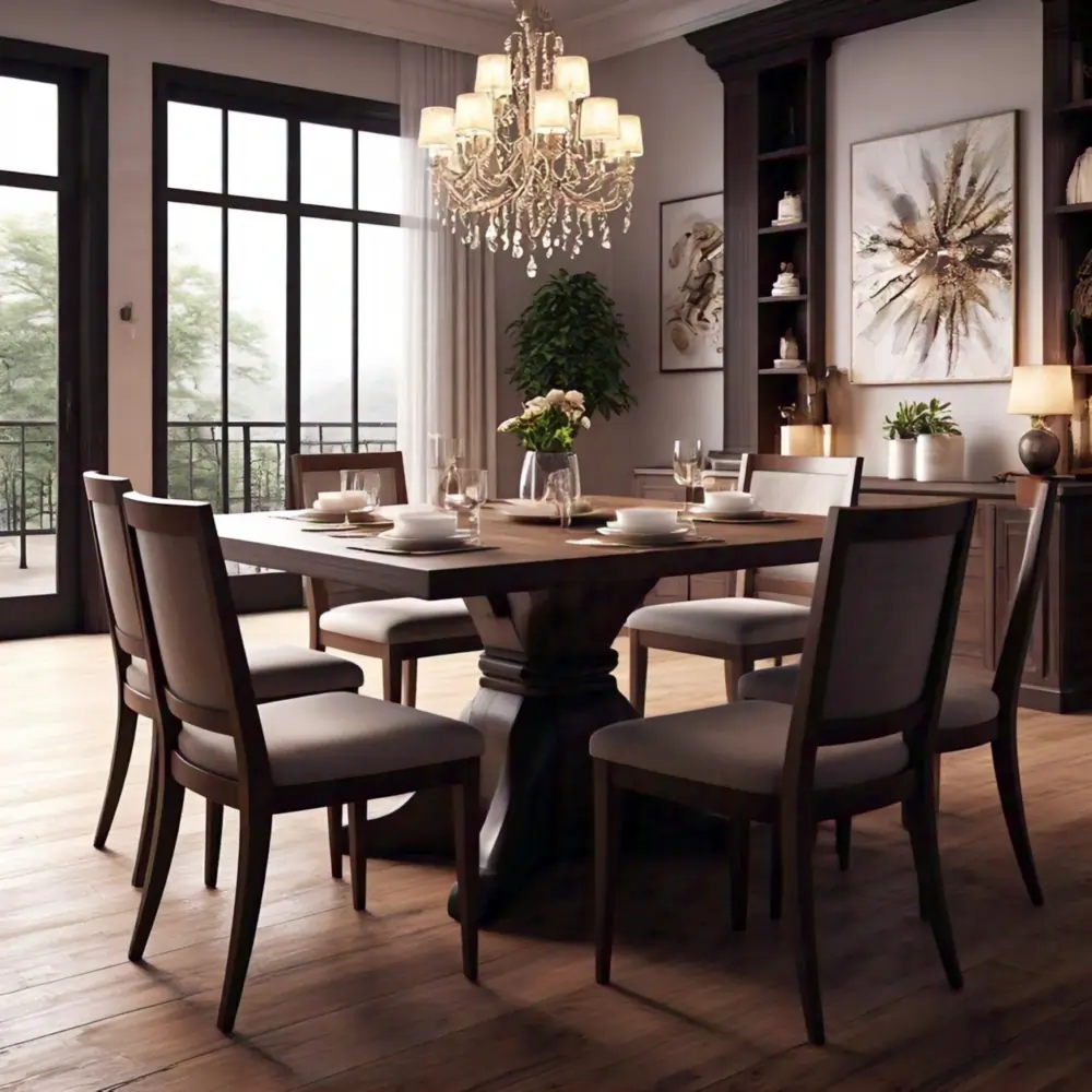 dining table set for 6