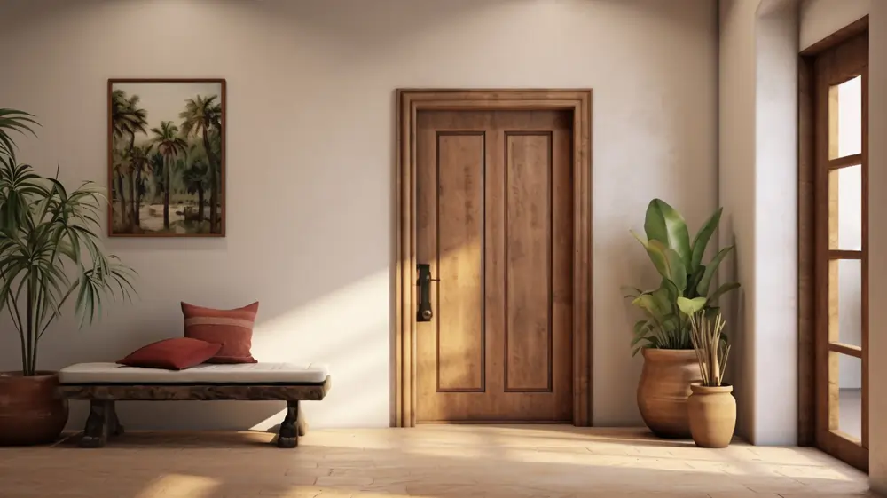 wooden main door design