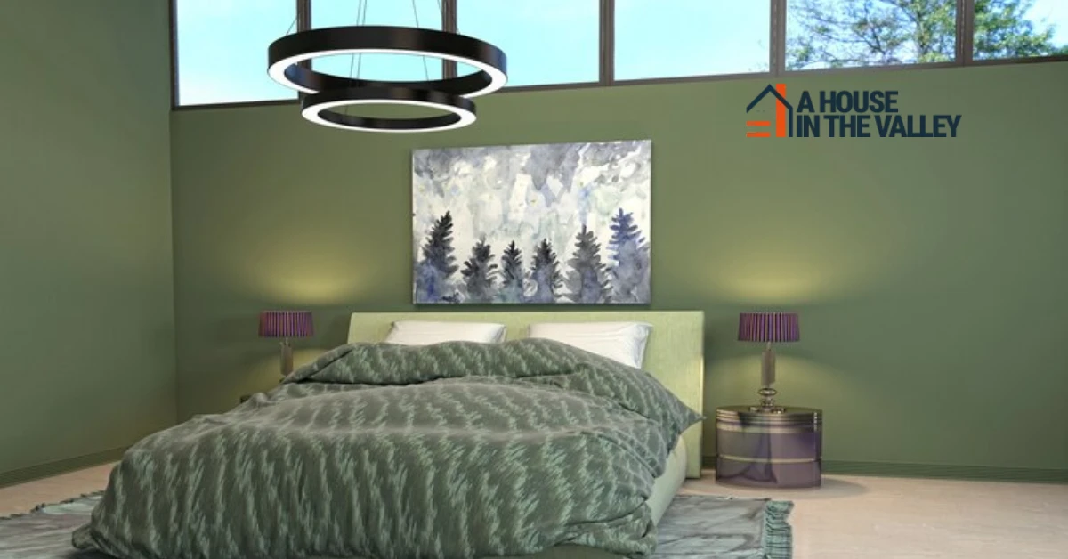 Sage green bedroom decorating ideas 2025 – tranquil design with cozy textures and modern accents.