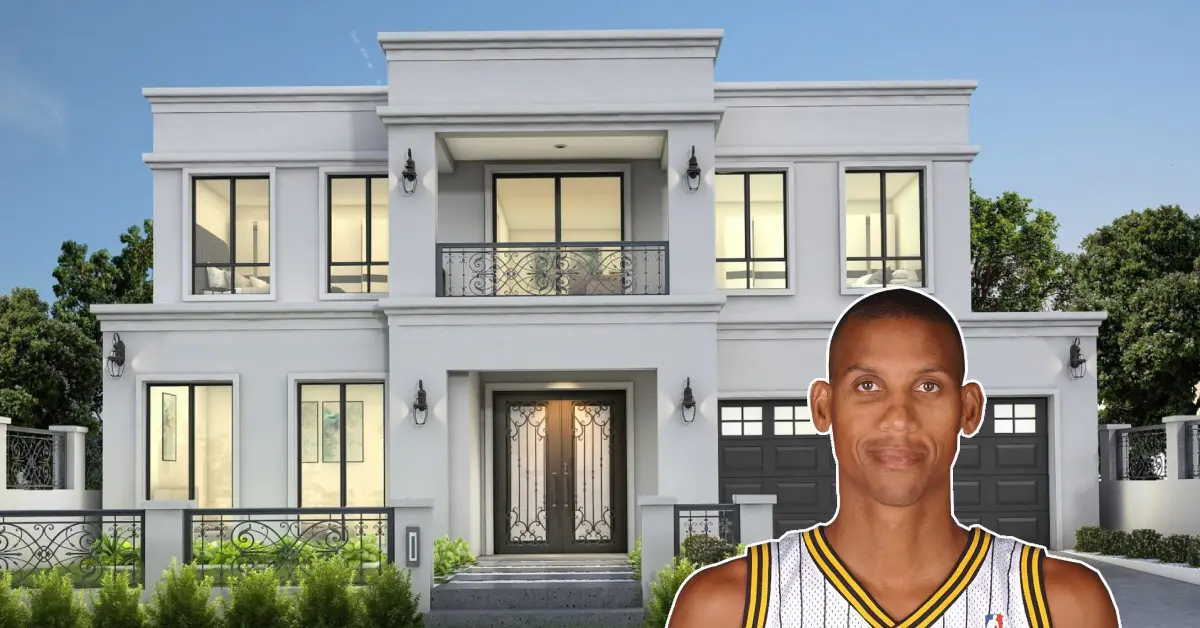 Reggie Miller House oceanfront mansion in Malibu, California, showcasesa  luxury NBA celebrity home with panoramic ocean views and modern architecture