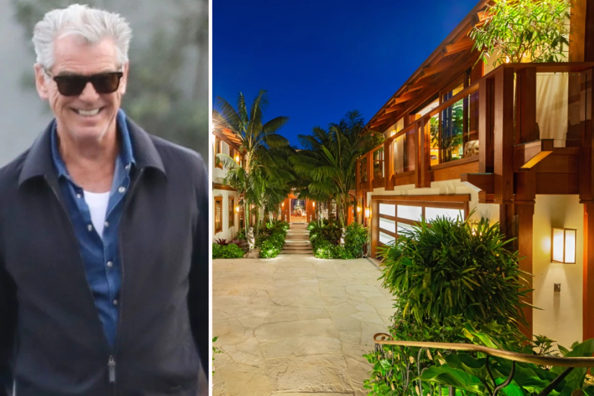 Pierce Brosnan house Orchid House Malibu exterior ocean view